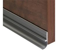 Burlete Puerta PVC Door Bottom Seal Strip Self-Adhesive Soundproof Under Guard Gap Stopper For Glass/Window Strong Adhesion Doorstop(Gray)
