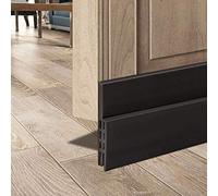 Burlete puerta,SXYHKJ 100 x 5cm burlete bajo puerta burlete autoadhesivo de goma de Silicona, Anti-polvo/anti-ruido/anti-bug de sellado a prueba
