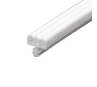 Burlete Puerta Tira De Sellado De Silicona Para Puerta De Madera De 5M Para Dormitorio Insonorizada Resistente Al Viento Al Polvo Y A Los Impactos Con Tres Orificios Para Puerta Color Blanco