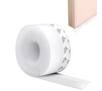 Burlete Puerta Ventana, 5M Burlete Bajo Puerta Entrada Exterior Tira de Sellado Aislante Adhesivo Calafateo Cinta Autoadhesiva, Draft Stopper Draught Excluder Door Sealing Tape Weather Strip (45mm)