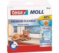 BURLETE SILICONA TUBULAR TRANSPARENTE 6 M X 9 MM TESAMOLL TE