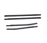 Burlete Universal Para Coche 4 Uds Ventanas Exteriores Burlete Goma Cinturón Sellado Puerta Moldura Embellecedora Para Ford Para Ranger Para Everest 4 Puertas 2013-2022 AJOHBM