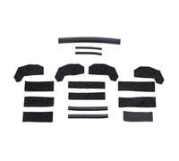 burlete universal para coche Para Jeep Para Wrangler JK 2007-2018 Kit de sellado bloqueo espuma para rígido (OE# 68026937AB 13510.70)