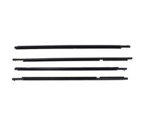 Burlete Ventana 4 Tiras De Sellado Para Ventanas Laterales Coche Para Toyota Para Highlander 2008-2010 Burlete Puerta Impermeable Con Embellecedor A Presión Moldura Puerta