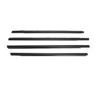 Burlete Ventana Burlete Para Ventana De Coche Para Citroën Para Elysee 2014-2016 Bandas Sellado Exterior Para Cristales Puertas Con Molduras Negras/cromadas Moldura Puerta(Negro)