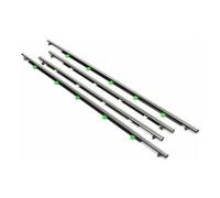 Burlete Ventana Burlete Para Ventanillas De Coche Para CRV Para CR-V 2007-2011 Molduras Laterales Cromadas, Sellado Cristales Exteriores, Correas Impermeables Moldura Puerta