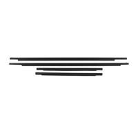 Burlete Ventana Burlete Ventanilla De Coche Para Toyota FJ Para Cruiser 2007-2014 68163-35041 Moldura Puerta, Embellecedor, Delantero Y Trasero Repuesto Moldura Puerta