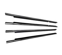 Burlete Ventana Burlete Ventanilla Lateral Coche Para LEXUS LX470 1998-2007 Burletes Puertas Cristales Correas Sellado Cromadas Molduras Embellecedor Impermeable Moldura Puerta(CROMO)