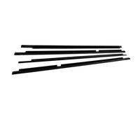 Burlete Ventana Burlete Ventanilla Lateral Coche Para LEXUS LX470 1998-2007 Burletes Puertas Cristales Correas Sellado Cromadas Molduras Embellecedor Impermeable Moldura Puerta(Negro)