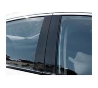 Burlete Ventana Coche Para Hyundai Para Santa Fe 2006-2012 Coche Ventana Centro Pilar Post Adornos Cubierta Tiras Pegatina 10 Unids/set(Black)