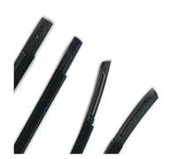 Burlete Ventana Coche Para Hyundai Para Tucson Para IX35 2010-2015 Tira Sellado A Presión Impermeable 4 Burletes Goma Para Ventanas Exteriores Coche(Negro)