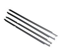 Burlete Ventana Coche Para Toyota Para Vios 2002-2018 Burletes Ventanas Molduras Vidrio Puertas Laterales Bandas Sellado Goma Sellos Exteriores(2002-2007)