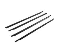 Burlete Ventana Juego De 4 Burletes Para Ventanas Laterales Coche Para Toyota Para Corolla 2008-2019 Burlete Sellado Para Puerta, Embellecedor Impermeable Moldura Puerta(2009-2012 negro)
