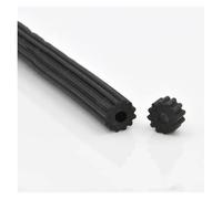 Burlete Ventana Tira de sellado de goma de silicona for ventana, cinta adhesiva de tela de malla for puerta, accesorios fijos, Hardware de sellado de viento, 2-4M(Black,4m,5mm)