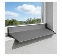 Burletes De Retención De Agua For Ventanas, Deflectores De Lluvia Autoadhesivos, Diseño De Drenaje En Ángulo De 135°, Burlete De Goma Flexible(W-4.5cm,L-150cm/59in/4.9ft)