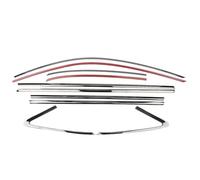 Burletes Goma 10 Piezas Para A3 S3 Sedán 2015-2020 4 Puertas Burletes Laterales Adhesivos Decorativos Moldura De Ventana Exterior Junta Goma Puerta