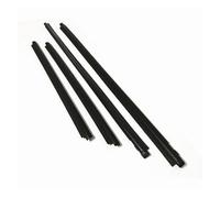 Burletes Goma 4 Piezas Burletes Para Ventanas Y Puertas Laterales Para Toyota Para Vios 2007-2013 Incluye Molduras Goma Sellos Exteriores Automóviles Tira Sellado(2002-2007)
