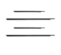 Burletes Goma 4 Piezas Burletes Para Ventanas Y Puertas Laterales Para Toyota Para Vios 2007-2013 Incluye Molduras Goma Sellos Exteriores Automóviles Tira Sellado(2008-2013)