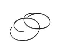 Burletes Para Automóviles 2 Burletes Goma Para Moldura De Techo De Coche Burletes Goma Para Toyota Para Yaris Sedán 2007-2011 75551-52160 7555252140 Sello Ventana Automóvil
