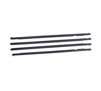 Burletes Para Automóviles 4 Burletes Para Ventanas Exteriores, Selladores De Vidrio Y Molduras Para Mazda 3 2004-2009 Sello Ventana Automóvil
