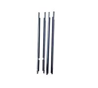 Burletes Para Automóviles Burlete De Cromo Negro Para Coche, Moldura De Ventana Vidrio Sello Correa Para Lexus GX470 2003-2009 Burlete Automotriz