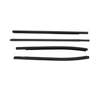 Burletes Para Automóviles Juego De 4 Burletes Para Ventanas De Coche Para Ford Para Ranger 2012-2020 (4 Puertas) Impermeables Goma Negra Burlete De Sellado