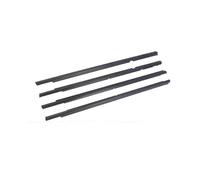 Burletes para Mitsubishi Lancer 2.0L .4L 2008-2017. Junta de burlete para Puerta. Moldura de Puerta. 5727A005 5727A006. 4 Piezas. Goma para Ventana de Coche.