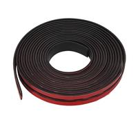 Burletes Para Pentanas De Coche Tiras De Sellado Para Coche Aislamiento Acústico Protector De Sellado Automático Pegatina Ventana Parabrisas Techo Tira Cinturón De Sellado(14x22mm)