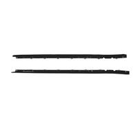 Burletes para Ventanas Exteriores, Sellos para Puertas Laterales Izquierdo y Derecho, ABS y Goma - Reduce Ruido, Protección Eficaz Contra Elementos, Ideal para Vehículos