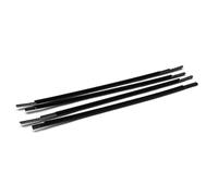 Burletes Ventanas Coche Para Accord 10ª Generación 2018-2021 Coche Ventana Lateral Tiras Meteorológicas Puerta Ventana Vidrio Cinturón Tiras Sello Recorte
