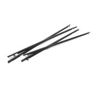 Burletes Ventanas Coche Para Civic 2006-2015 Sello Vidrio Exterior Moldura Cinturón Tiras Goma Sellado Sello Vidrio Impermeable Ventana Burlete Ventana(2006-2011)