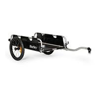 Remolque de bicicleta de carga plegable Burley Flatbed plataforma abierta ( Negro )