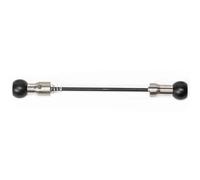 Burley Brocheta COHO de 5 mm (130-135 mm) Negro/Plateado