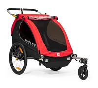 BURLEY Remolque NIÑO Honey Bee BIPLAZA Rojo