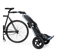 Burley Travoy - Remolque Compacto Plegable para Bicicleta de Carga, Color Gris frío