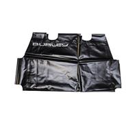 Burley Unisex - Adultos Suelo Plano Lona Negro Talla Única