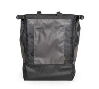 Winora Burley Travoy - Bolsa de Mercado Unisex para Adultos, Color Negro/Gris, 40 l