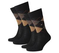 Burlington 2er Pack Hombres Calcetines Preston - Rombos, 40-46 (2x 1 Par)