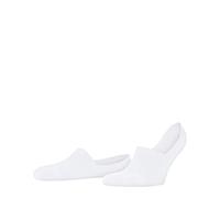 Burlington Athleisure M In suave transpirable secado rápido invisibles lisos 1 par, Calcetines pinkies Hombre, Blanco White 2000, 43-46