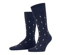 Burlington Big Ben M So algodón estampados 1 par, Calcetines Hombre, Azul Royal Blue 6000, 40-46