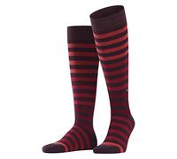 Burlington Blackpool M KH algodón largo estampado 1 par, Calcetines largos Hombre, Rojo (Coral Red 8006), 40/46 EU