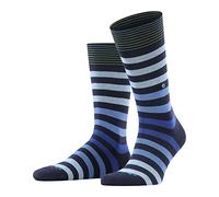 Burlington Blackpool M So algodón estampados 1 par, Calcetines Hombre, Azul Marine 6121, 40-46