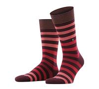 Burlington Blackpool M So algodón estampados 1 par, Calcetines Hombre, Rojo Coralred 8006, 40-46