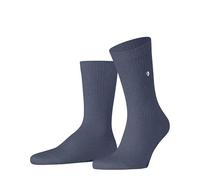 Burlington Bond Street M So algodón lisos 1 par, Calcetines Hombre, Azul Light Jeans 6662, 40-46