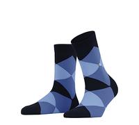 Burlington Bonnie W Sso algodón estampados 1 par, Calcetines Mujer, Azul Marine 6120, 36-41