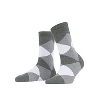 Burlington Bonnie W Sso algodón estampados 1 par, Calcetines Mujer, Gris Light Grey Melange 3390, 36-41