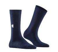 Burlington Brit Style W So algodón estampados 1 par, Calcetines Mujer, Azul Marine 6120, 36-41