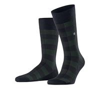 Burlington Buffalo Check M So lana estampados 1 par, Calcetines Hombre, Azul Marine 6120, 40-46
