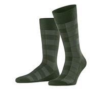 Burlington Buffalo Check M So lana estampados 1 par, Calcetines Hombre, Verde Asparagus 7045, 40-46