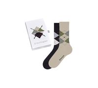 BURLINGTON Caja de regalo calcetines 40-46 surtido de 2 negro